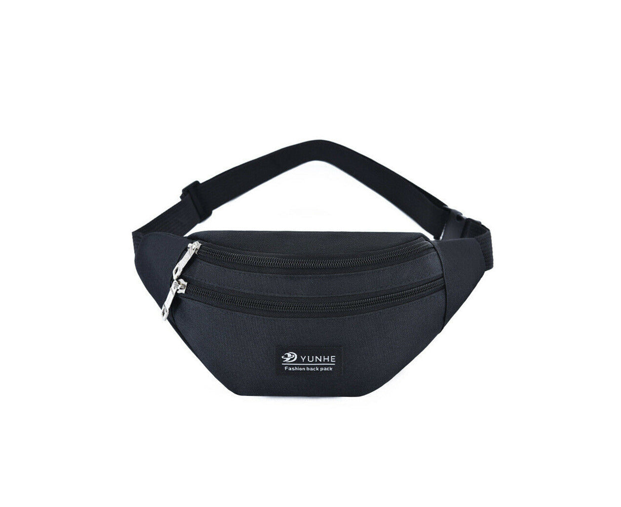 Water Resistant Bum Bag - Black