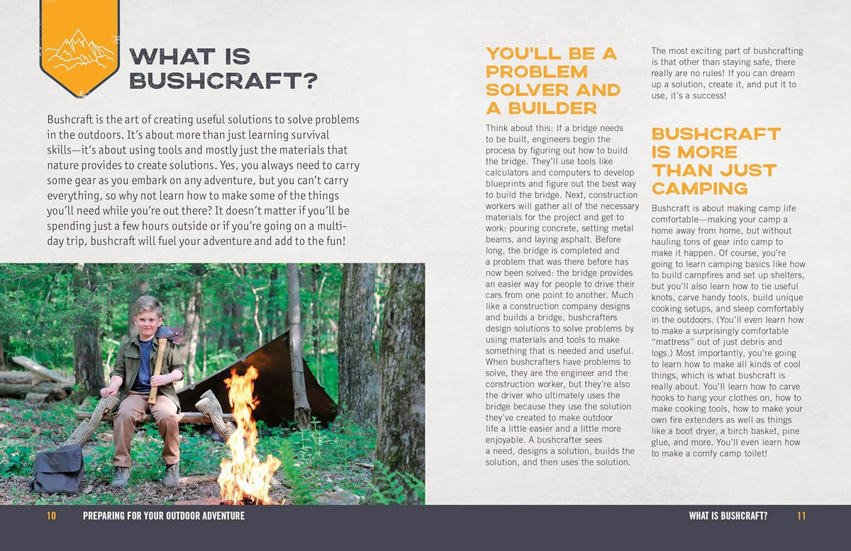 Bushcraft Kid - Survive in the Wild and Have Fun Doing It!