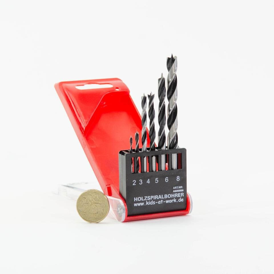 Kids at Work - Drill Bit Set for Wood