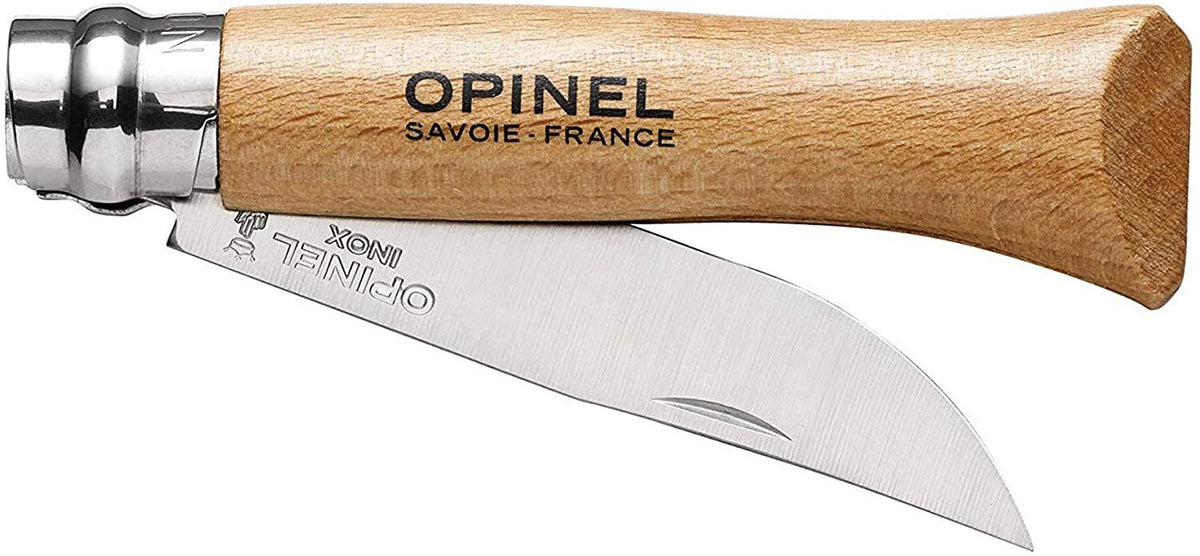 Opinel No 8 Pocket Knife with Opinel Sports Sheath Set