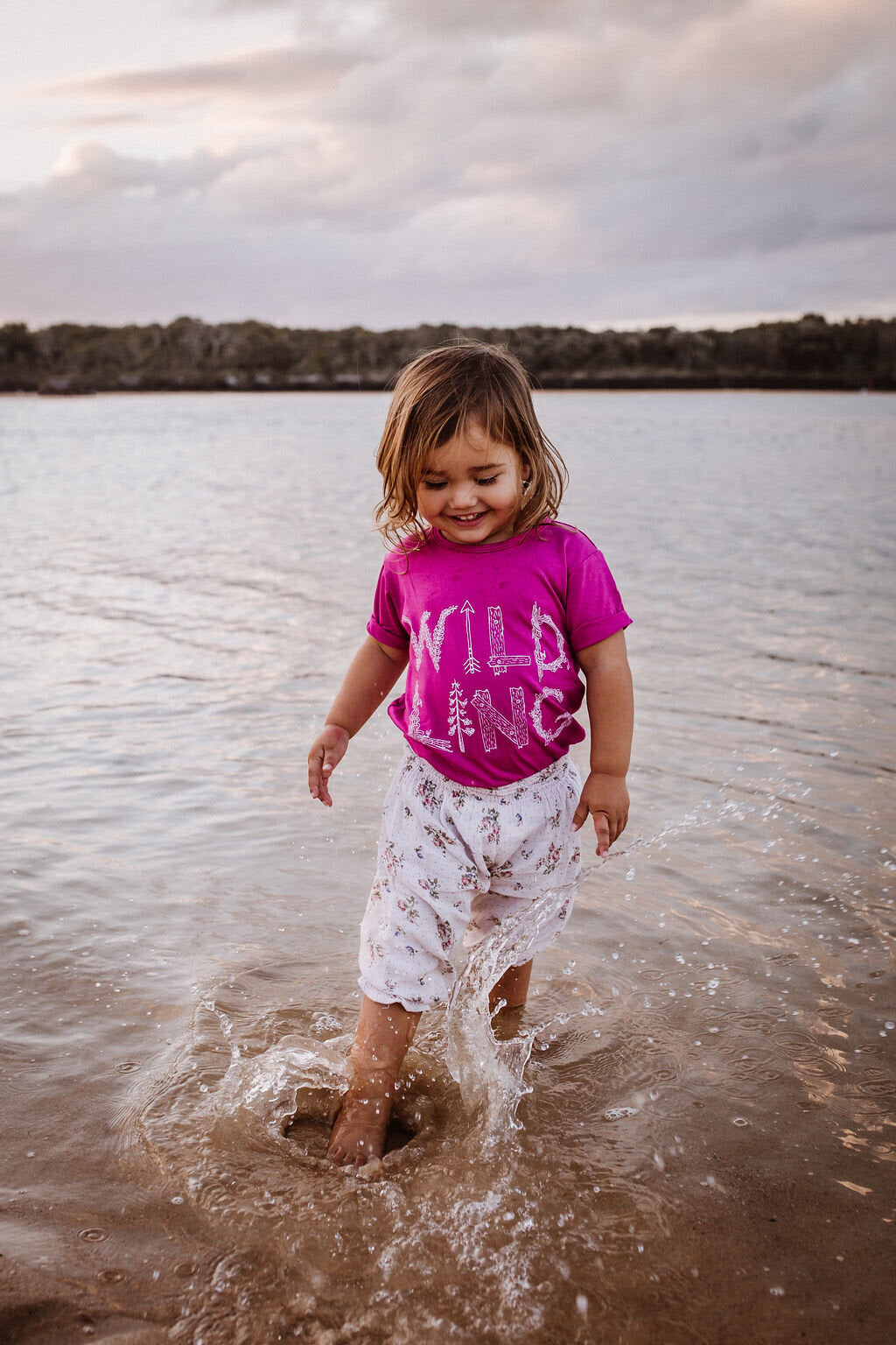 Rustic Wildlings Tee – Magenta